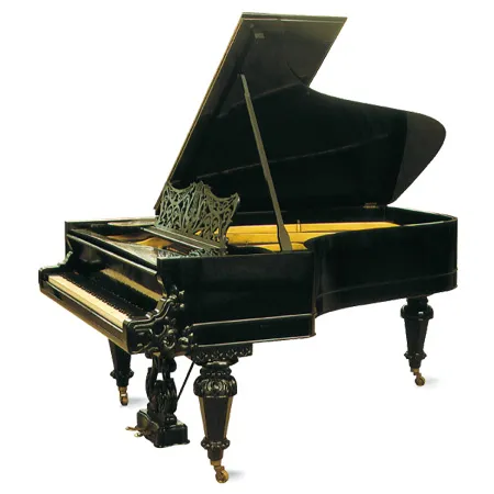 Il pianoforte a coda appartenuto a Clara Schumann, oggi al Museo Civico di Braunschweig