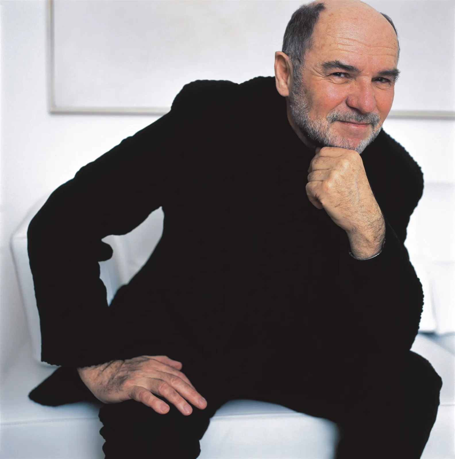 Peter Maly nel suo studio