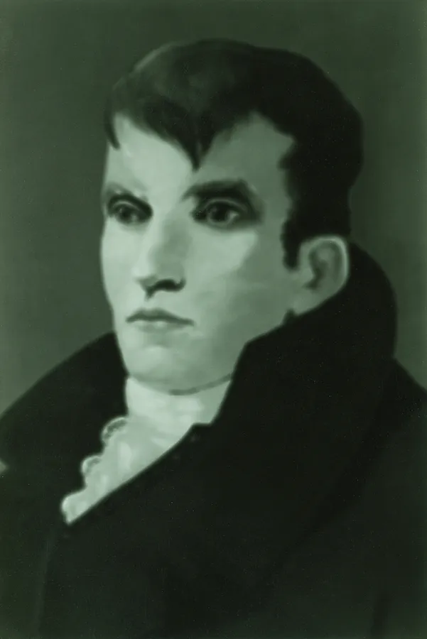 Johann Grimm, il fondatore, ritratto d'epoca