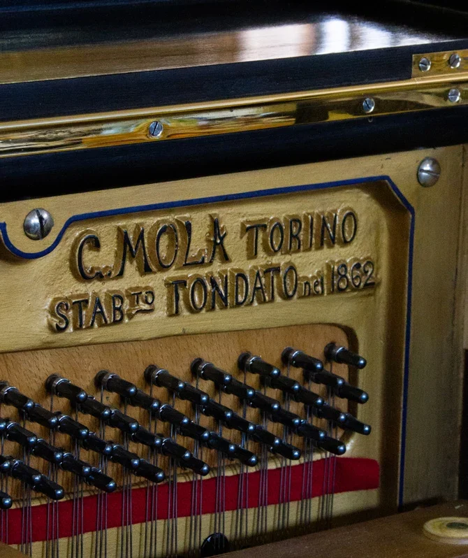 Piastra in ghisa C. Mola Torino fondato 1862