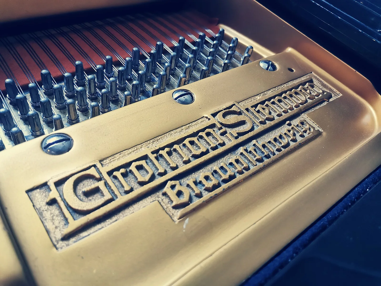 Targhetta Grotrian-Steinweg Braunschweig